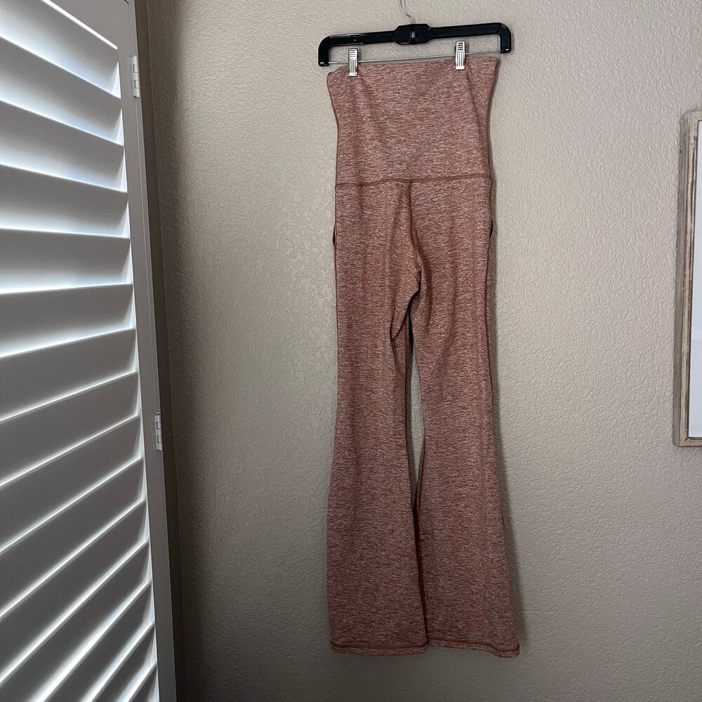 Offline by Aerie Real Me Flare High Rise High Waist Leggings Pants Small Heather - Picture 3 of 6